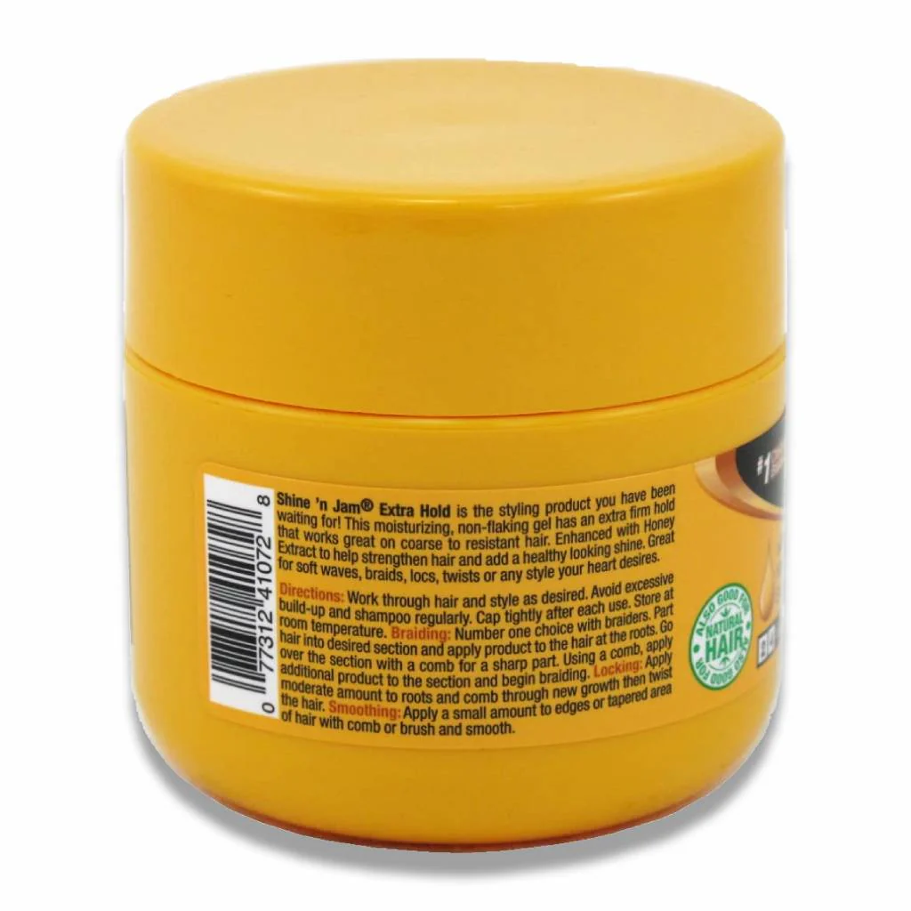 Ampro - Pro Style Shine'n Jam Conditioning Gel, Extra Hold - 4 Oz - 6 Pack - Image 3
