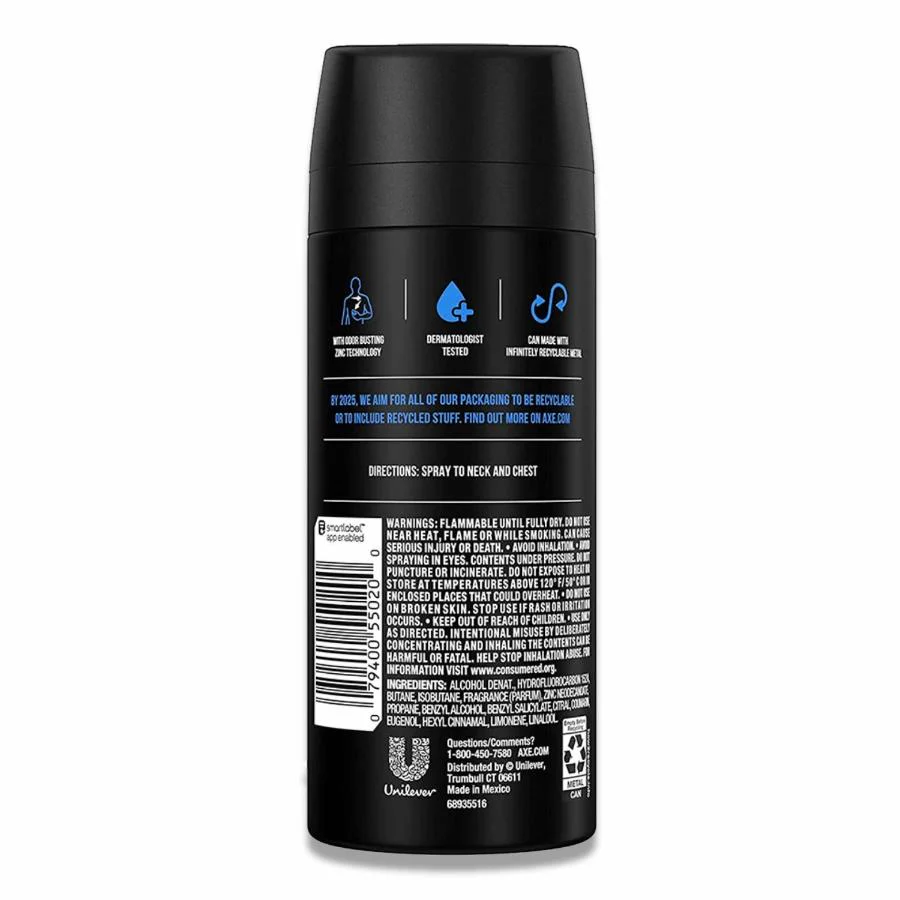 Axe -Body Spray Deodorant 4 oz for Men, Phoenix - 12 Pack - Image 3