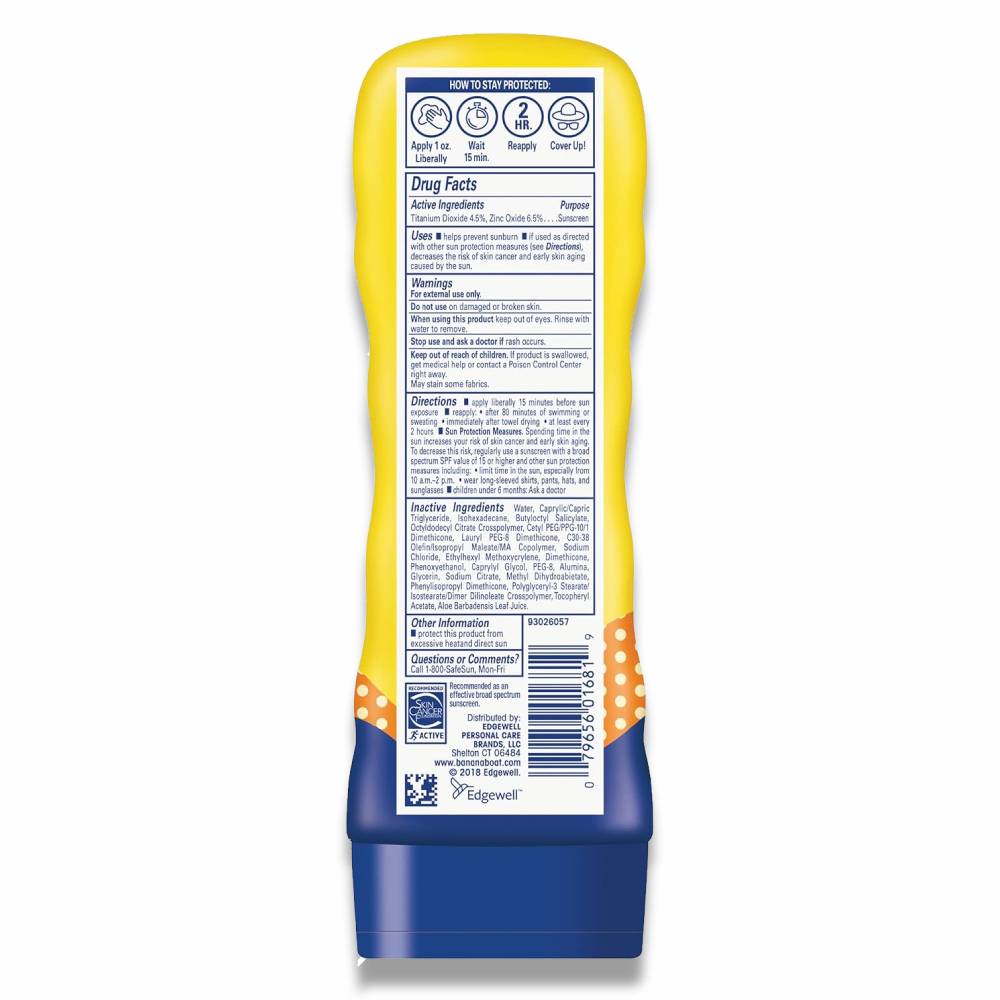 Banana Boat - Kid's Sport Lotion SPF 50+  6 oz - 12 Pack - Image 3