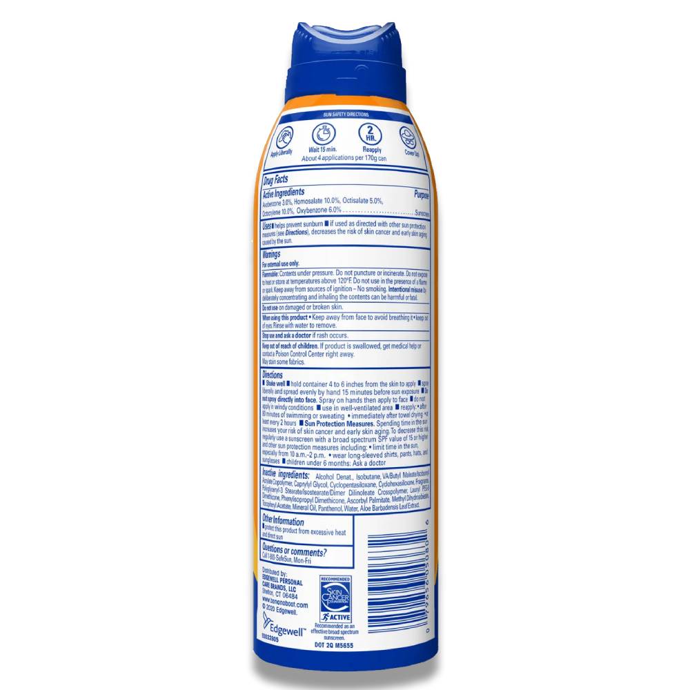 Banana Boat - Sport Ultra, Broad Spectrum Sunscreen Spray, SPF 100 - 6 Oz - 12 Pack - Image 3