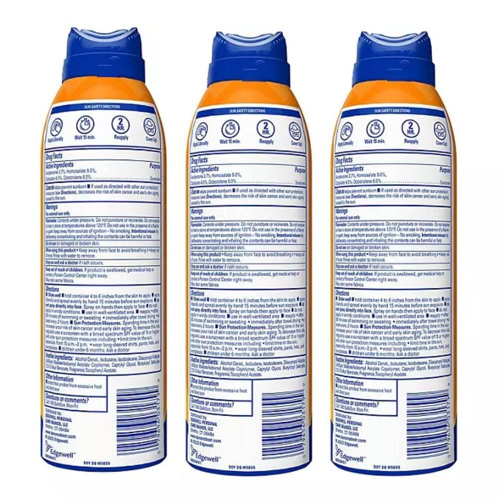 Banana Boat - Sport Ultra Sunscreen Spray, SPF 50 - 6 Oz - 3 Pack - Image 4