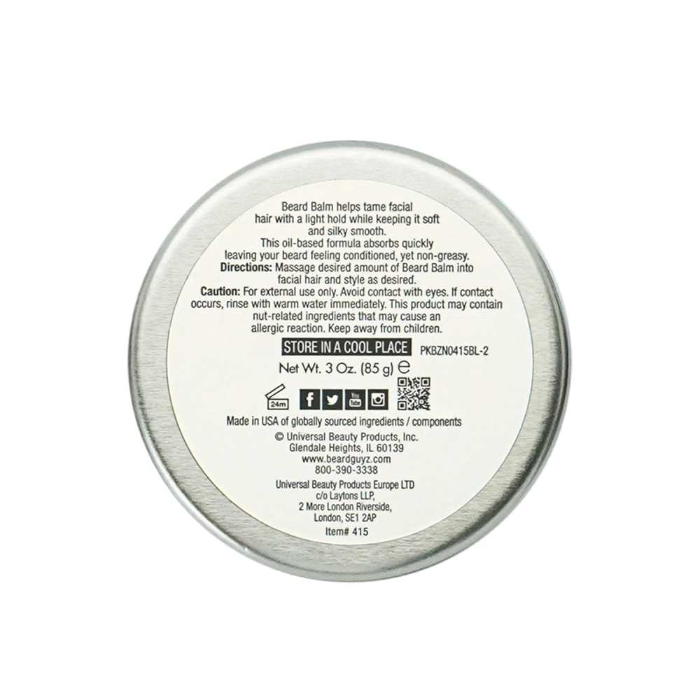 Beard Guyz - Beard Balm 25 Coarse Hair - 3 Oz - 24 Pack - Image 6