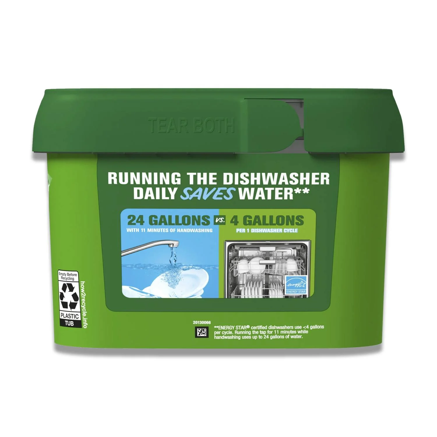 Cascade - ActionPacs Fresh Scent Dishwasher Detergent - 60 Ct ea - 6 Pack - Image 3