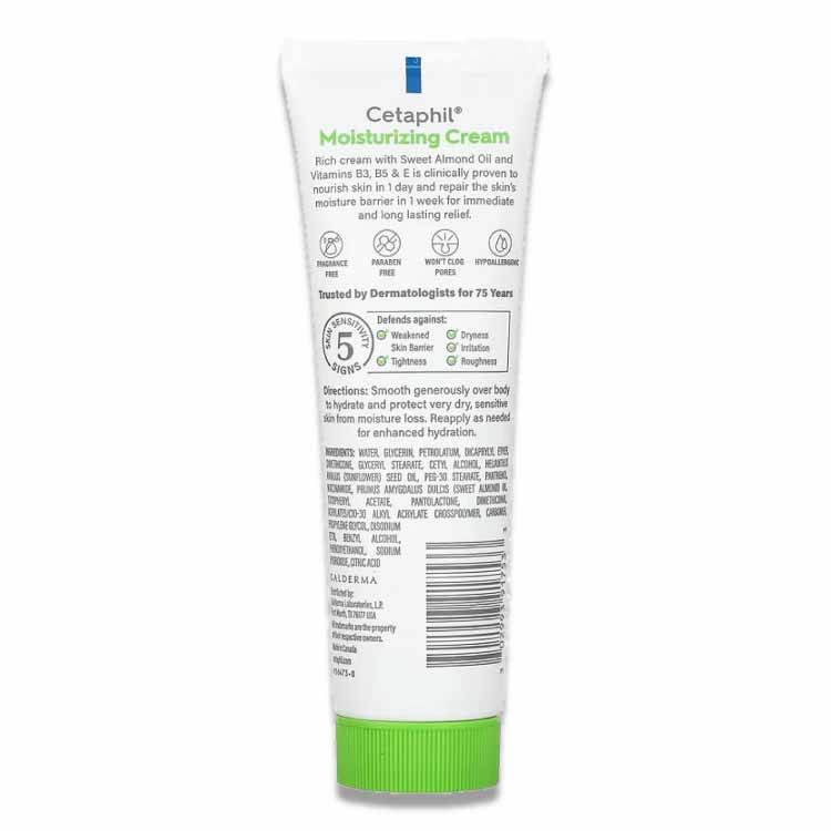 Cetaphil -  Moisturizing Cream For Dry Sensitive Skin 3 oz - 12 Pack - Image 3