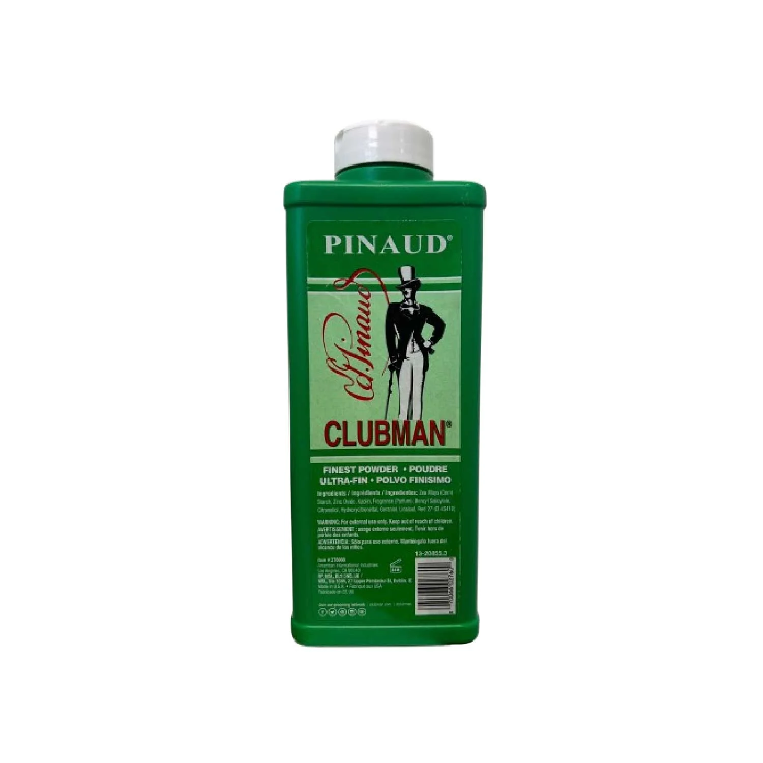 Clubman, Finest White Powder Ultra-Fin 9 Oz - 12 Pack - Image 3