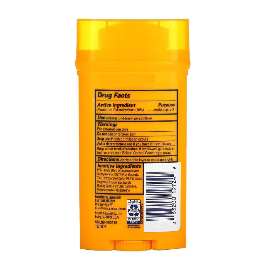 Arm & Hammer - Deodorant UltraMax Solid Fresh - 2.6 Oz - 12 Pack - Image 3