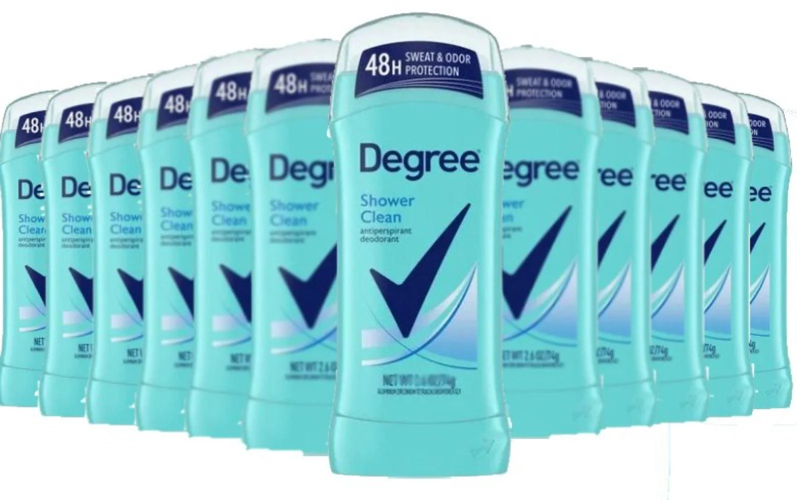 Degree Women Shower Clean Deodorant Invisible Solid 2.6 Oz - 12 Pack - Image 4