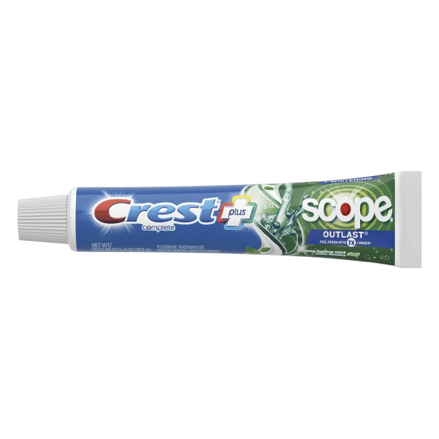 Crest - Complete Whitening Scope Outlast Toothpaste, Mint 5.4 oz - 12 Pack - Image 3