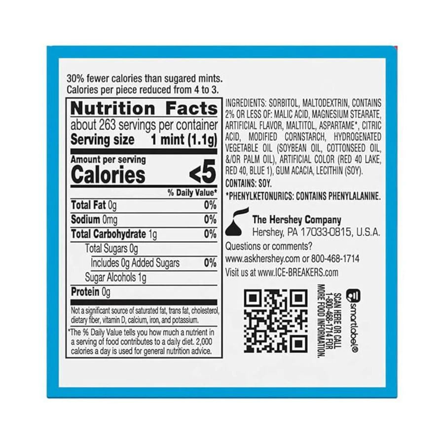 Ice Breakers Sugar Free DUO Mints Strawberry - 8 Pack - Image 4