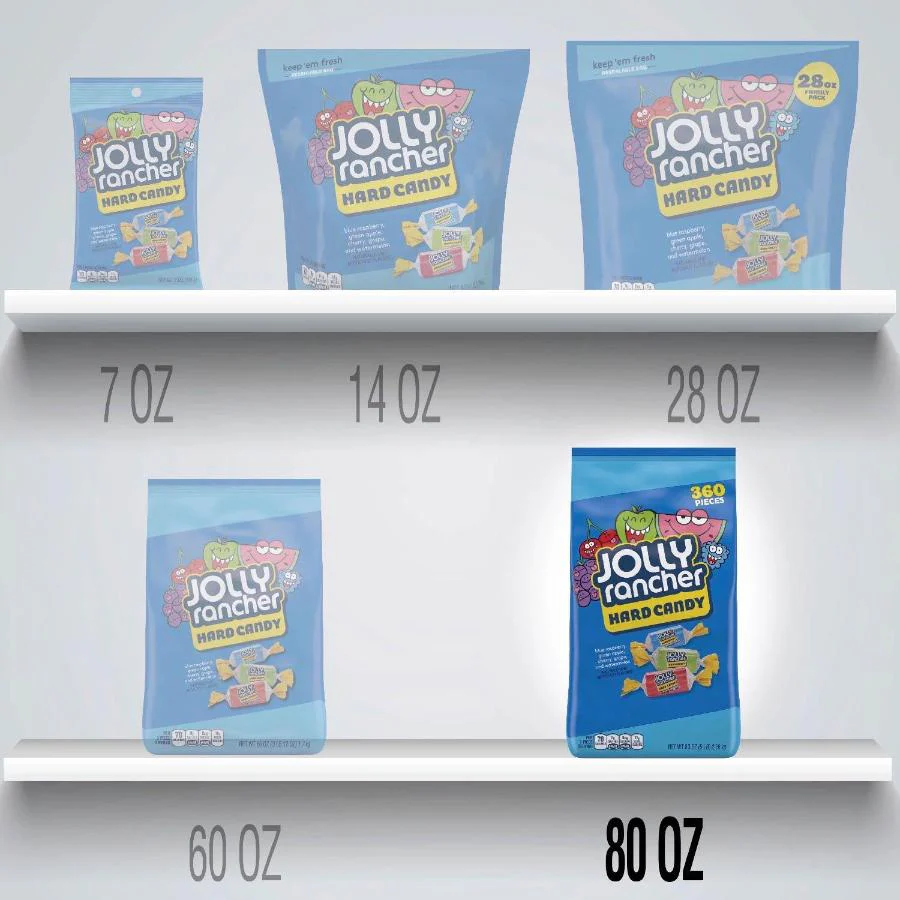Jolly Rancher, Assorted Fruit Flavored Candy Bulk Bag (5 lbs., 360 pcs.) - Image 3