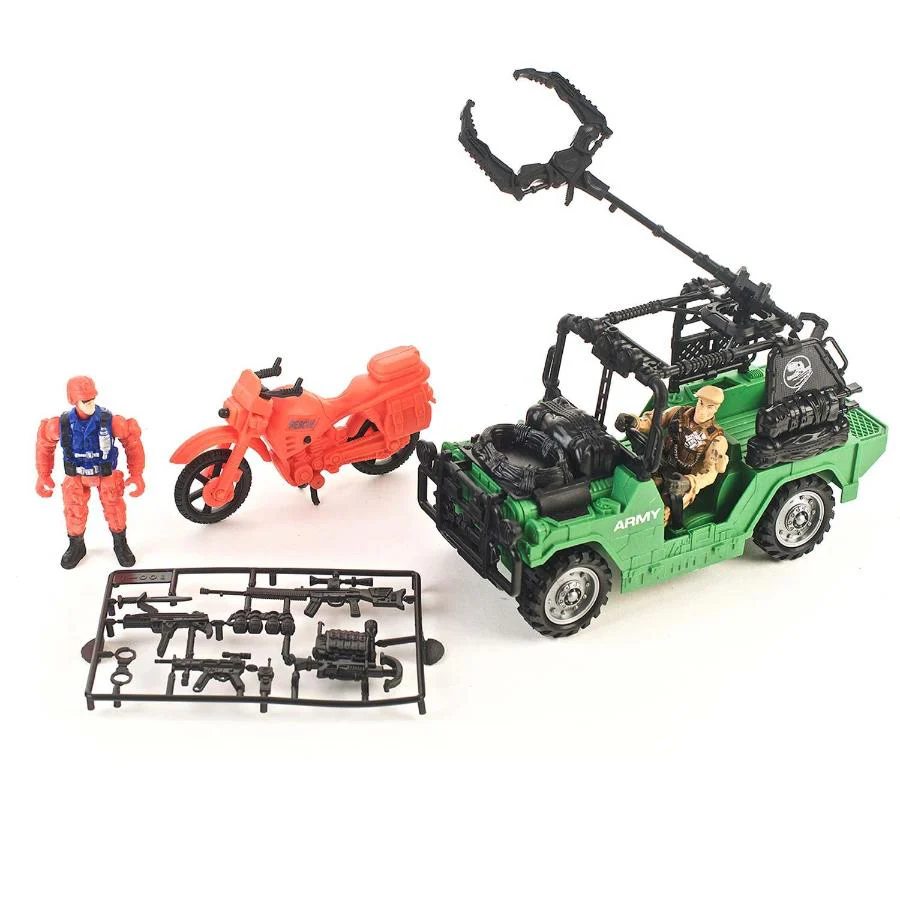 Juda Toys Dinosaurs Hunting Play Set T-Rex - 36 Pcs - Image 4