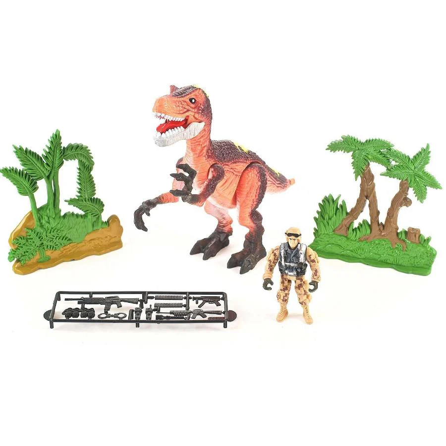 Juda Toys Dinosaurs Hunting Play Set Velocisaurus - 36 Pcs - Image 3