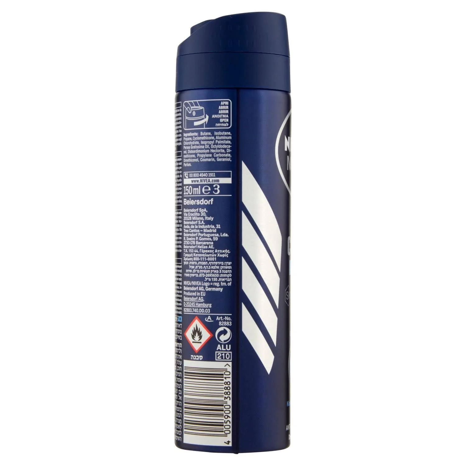 Nivea - Deodorant New Spray Cool Kick - 150 ml - 6 Pack - Image 3