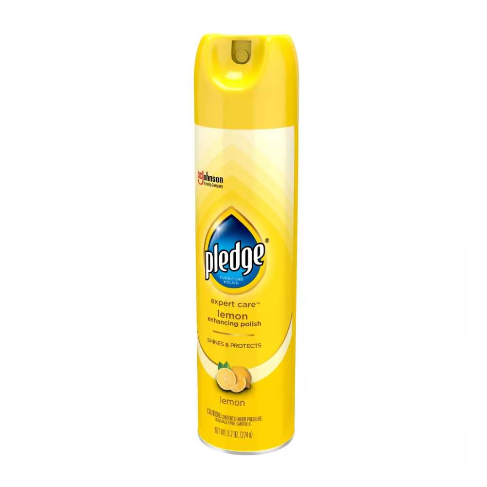 Pledge - Multisurface Enhancing Polish Spray - Lemon - 9.7 Oz - 6 Pack - Image 4