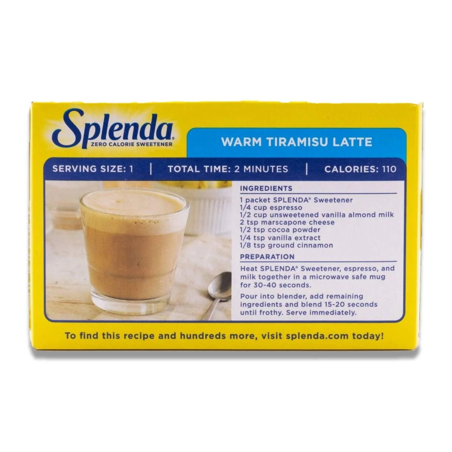 Splenda - Zero Calorie Sweetener, Single-Serve Packets - 200 Ct - 12 Pack - Image 3