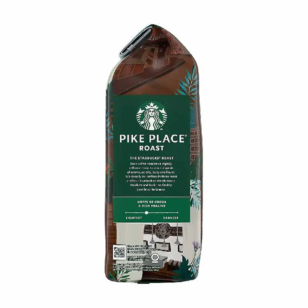 Starbucks - Pike Place Medium Roast Ground Coffee - 40 Oz - 3 Pack - Image 3