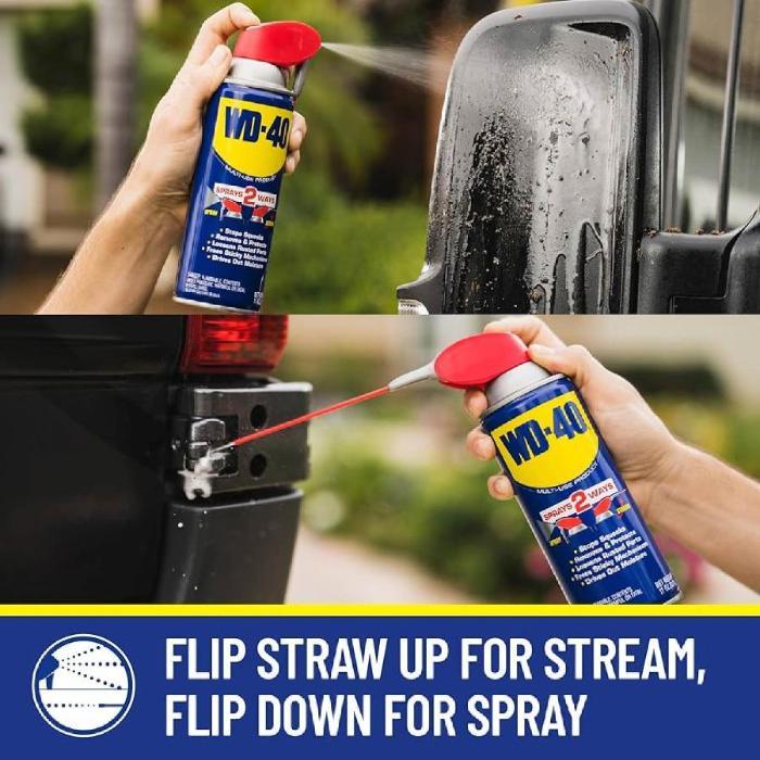 WD-40 - Formula Multi-Use, Product With Smart Straw Sprays 2 Ways - 8 Oz - 12 Pack - Image 3