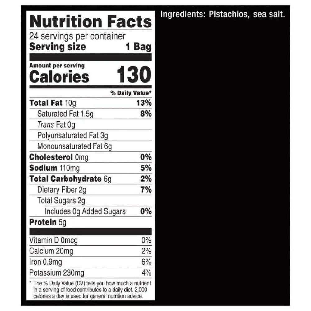 Wonderful Pistachios, Roasted & Salted - 1.5 Oz - 24 Ct - Image 3