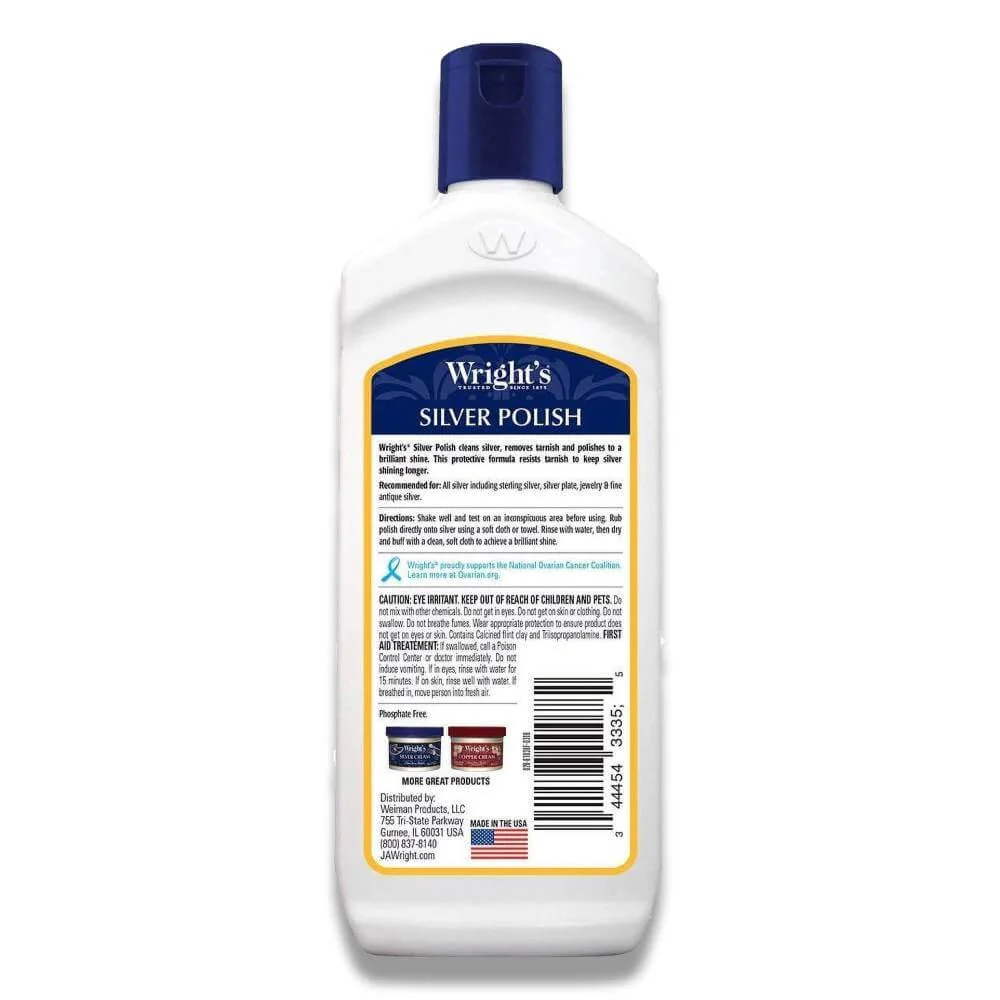 Wright's - Silver Cleaner and Polish, Ammonia-Free - 7 Oz - 6 Pack - Image 3