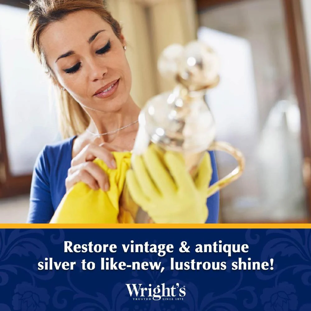Wright's - Silver Cleaner and Polish, Ammonia-Free - 7 Oz - 6 Pack - Image 4