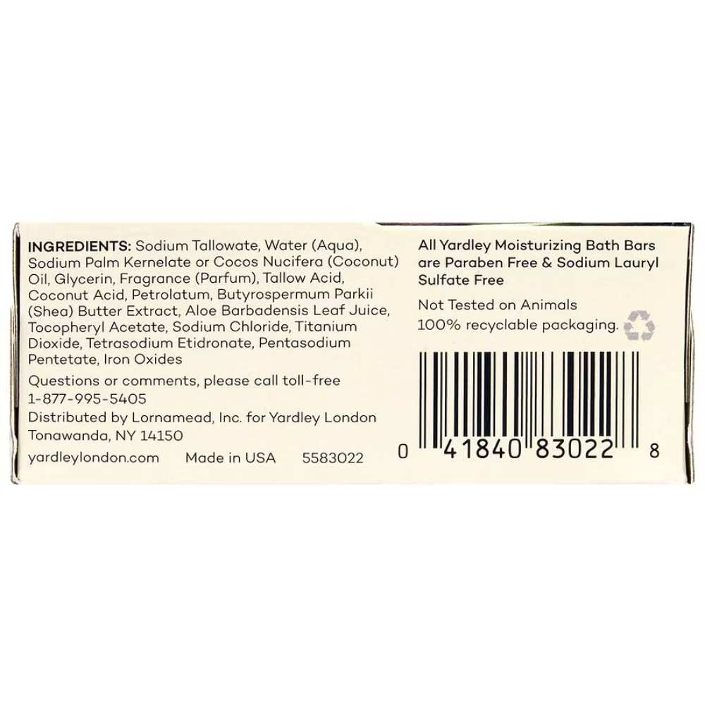 Yardley - London Creamy Coconut Moisturizing Bath Bar - 4 Oz - 24 Pack - Image 3
