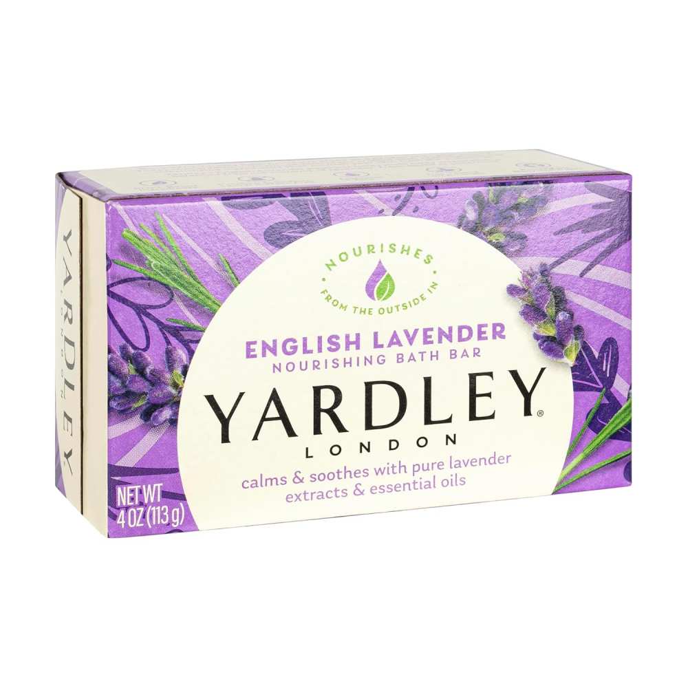 Yardley - London Moisturizing Bath Bar English Lavender - 4 Oz - 24 Pack - Image 3